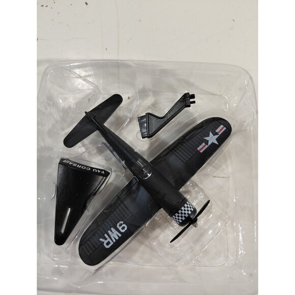 Model Power 5356-1 Postage Stamp 1:100 Scale Die Cast F-4U Corsair Airplane - Picture 10 of 13